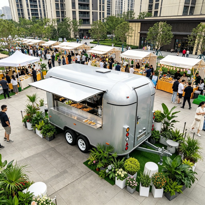 Coffee Equipment - Customized Food Truck Mobile with Kitchen
