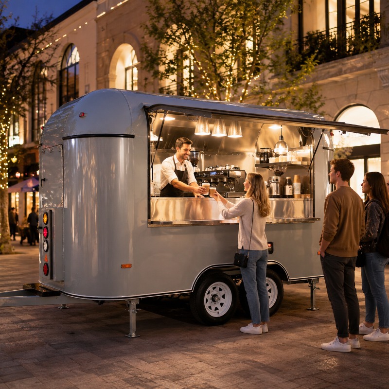 Food Truck Mobile with Kitchen - Coffee Equipment review and price