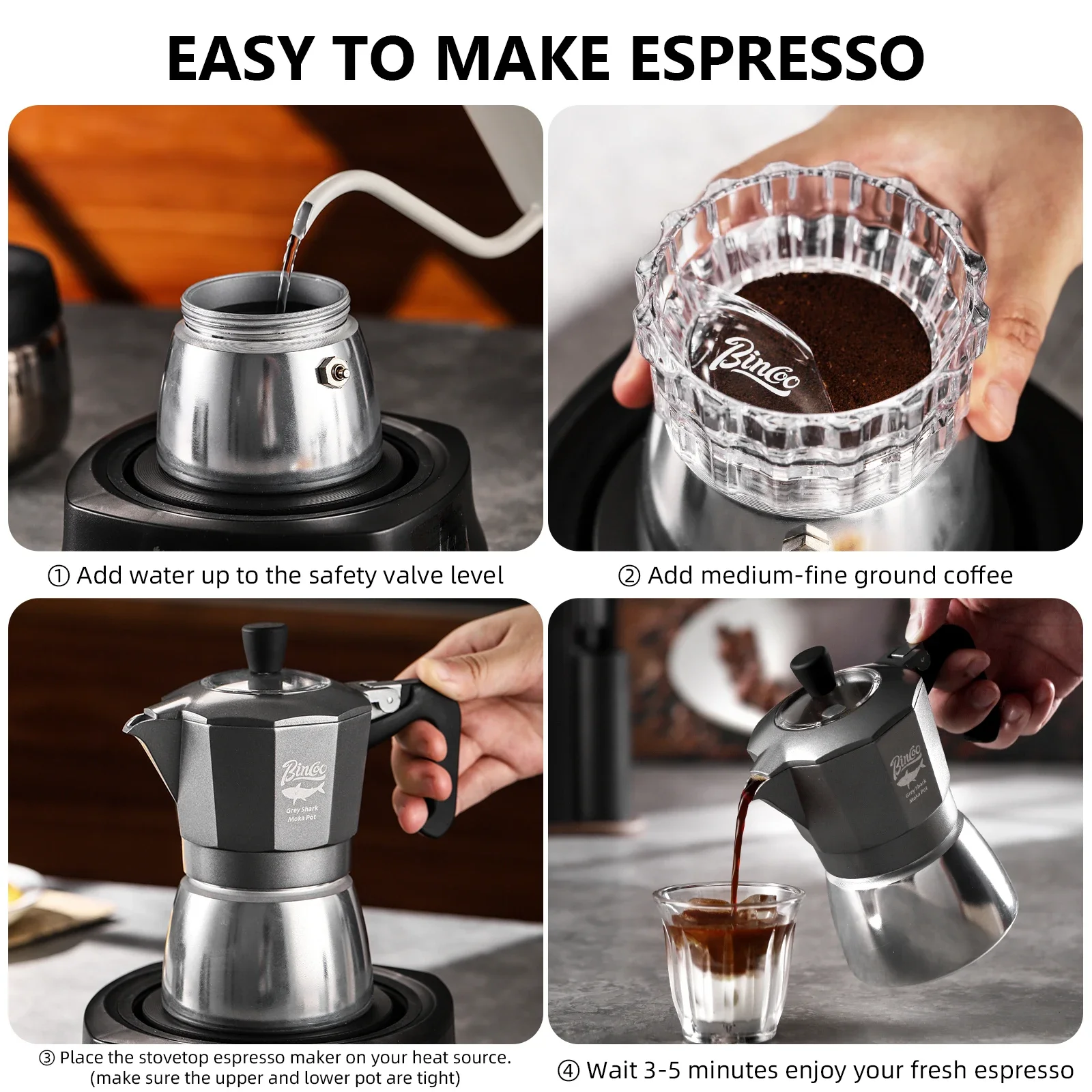 Bincoo 2 Cups Double Valve Mok - Coffee Equipment For Camping review and price