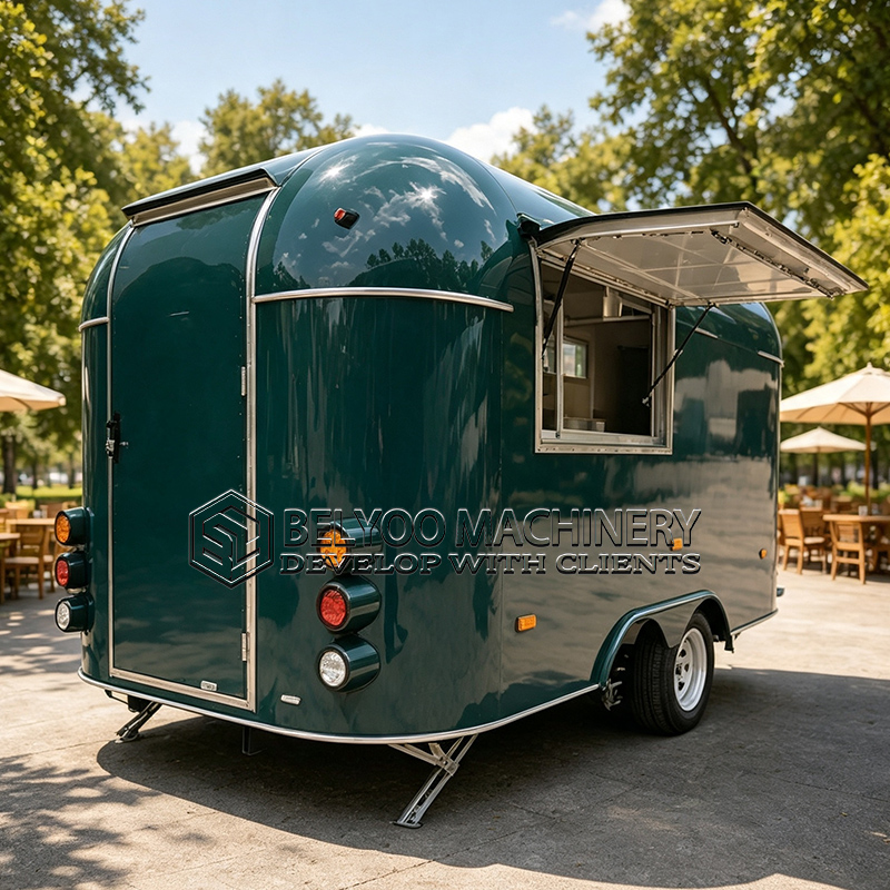 Belyoo Commercial Food Trailer - Coffee Equipment review and price