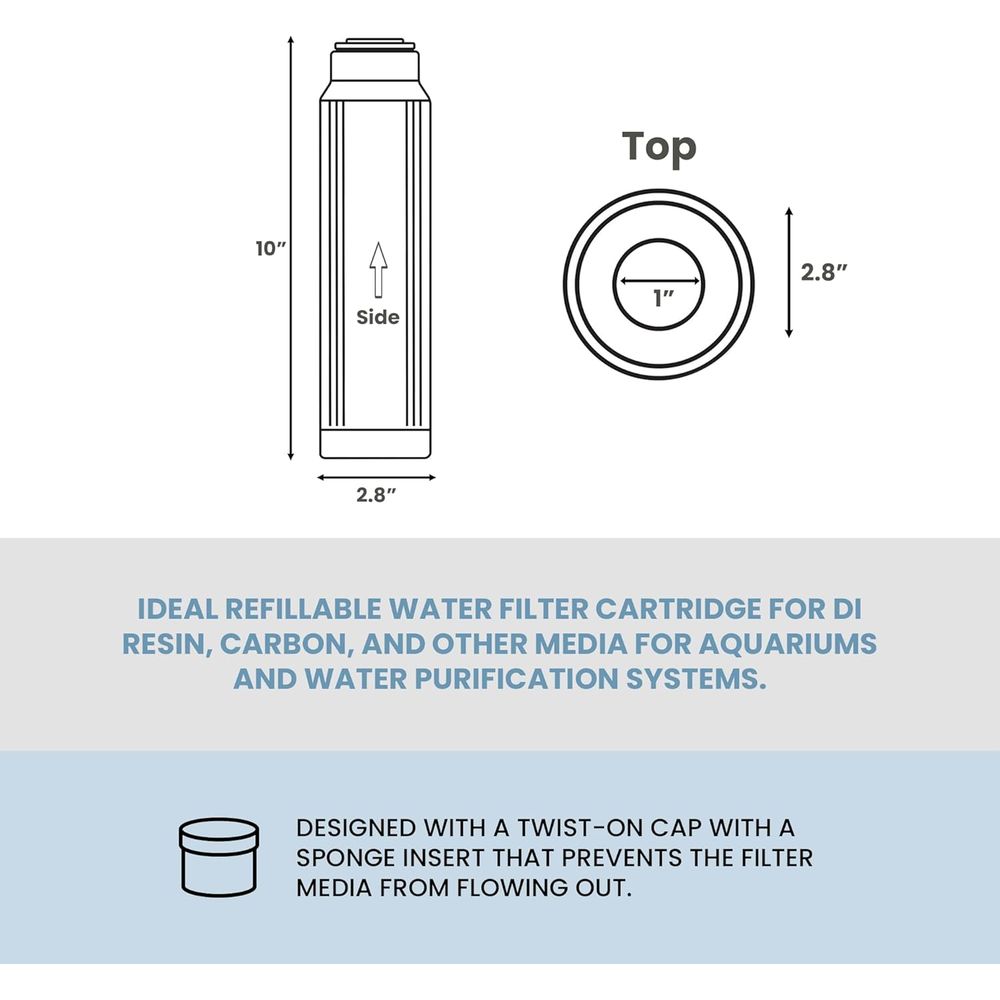 10 x 2.5 Refillable Water Filt - Water Filter Cartridge review and price