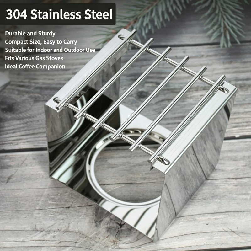 Stainless Steel Square Coffee  - Coffee Equipment For Camping review and price