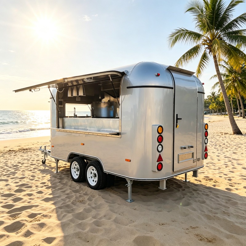 Customized Food Truck Mobile w - Coffee Equipment review and price